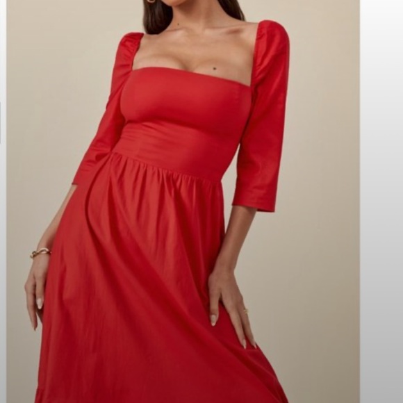 Reformation Cyprus Midi Dress - Picture 3 of 7